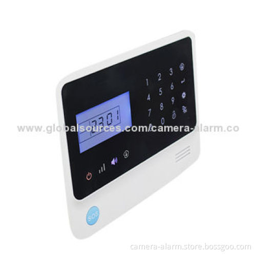 GSM security alarm system work with beam detector/siren/smoke/gas sensor
